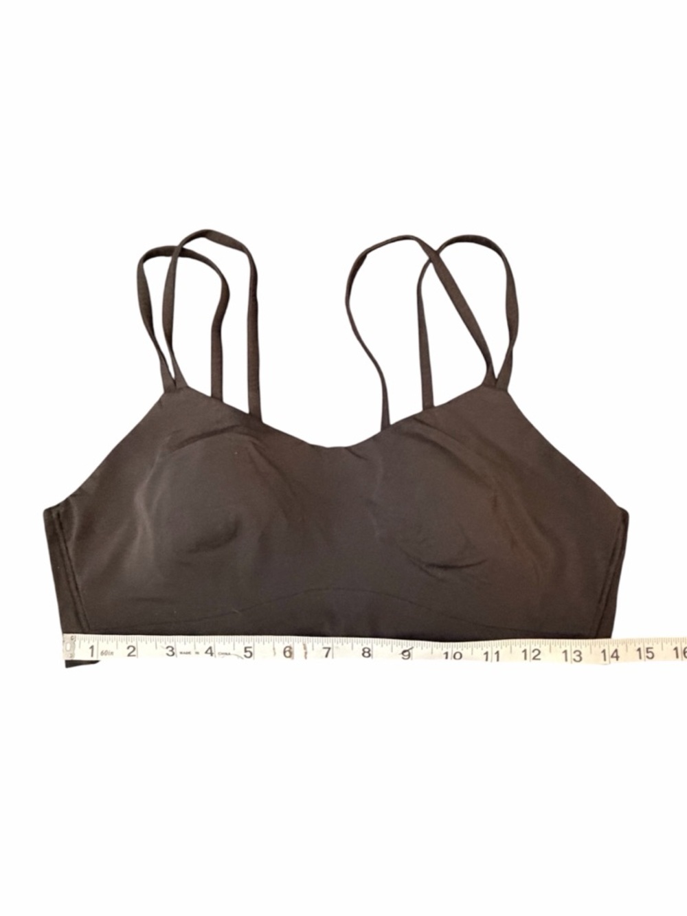 Lululemon Like a Cloud Bra *Light Support, B/C Cup -Black - size 8/10 - Picture 3 of 3